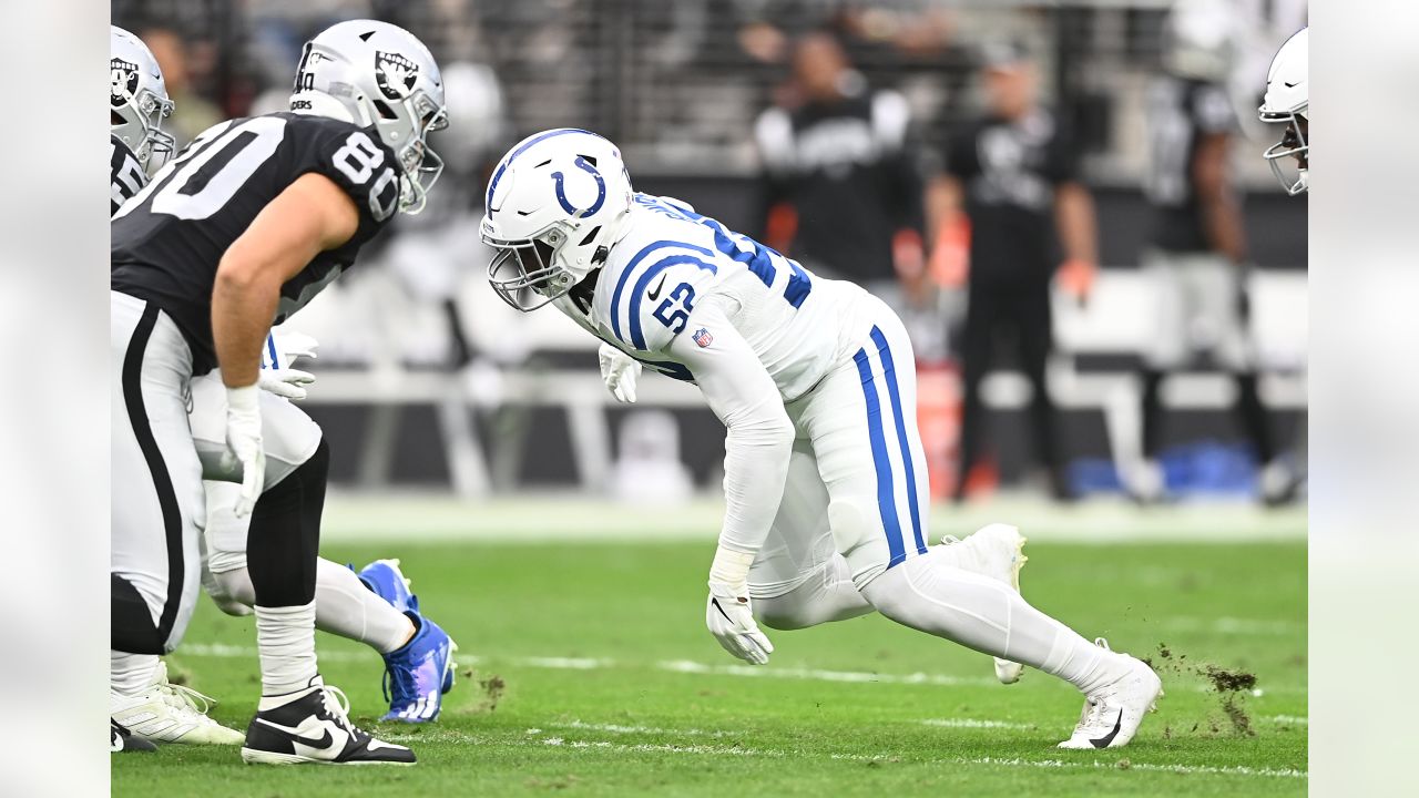 Indianapolis, Indiana, USA. 28th Nov, 2022. Indianapolis Colts defensive  lineman Yannick Ngakoue (91) during NFL game against the Pittsburgh  Steelers in Indianapolis, Indiana. John Mersits/CSM/Alamy Live News Stock  Photo - Alamy