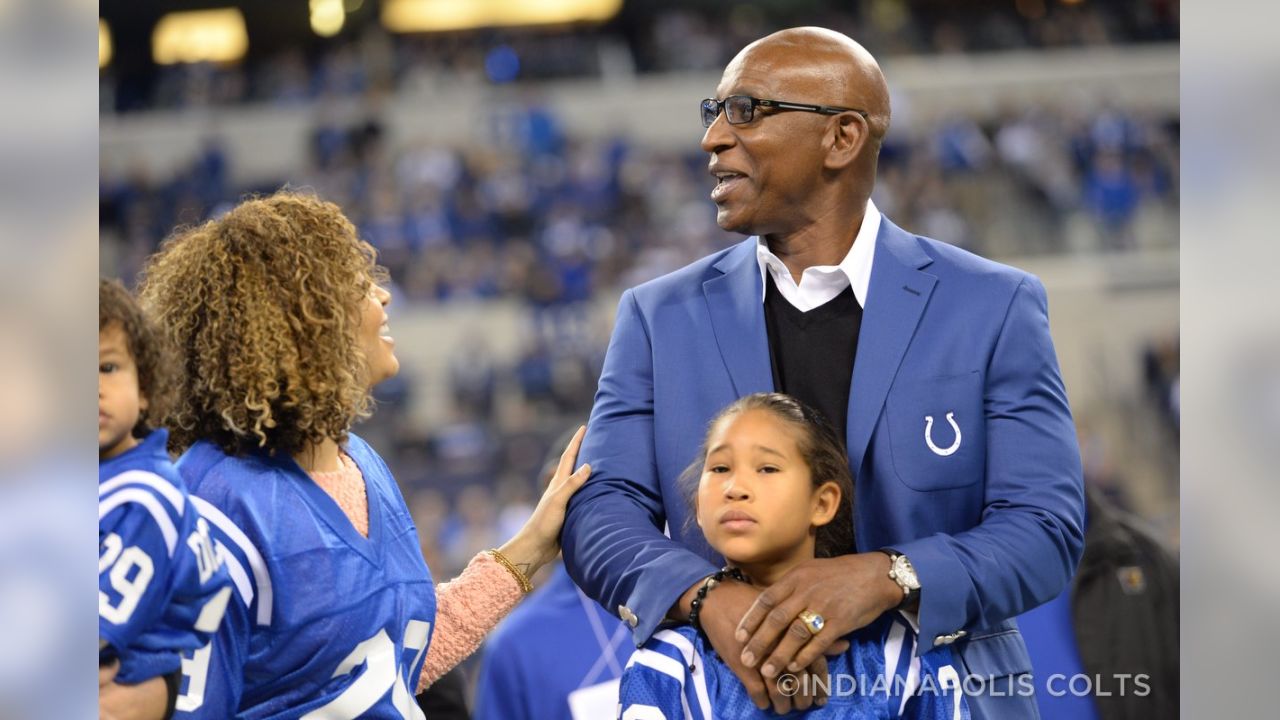 Faulk, Dickerson relish Colts Ring honor