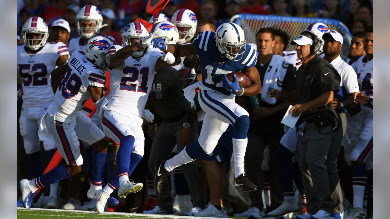 Indianapolis Colts running back Aca'Cedric Ware (38) during NFL football  preseason game action between the