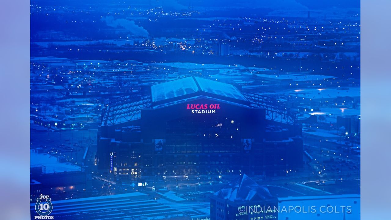 Indianapolis Colts, Lucas Oil Stadium Aerial Photo