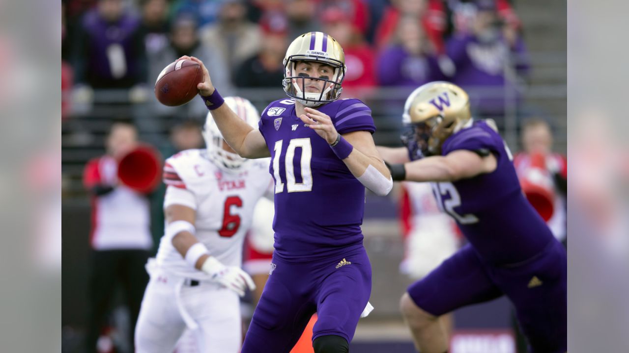 Indianapolis Colts quarterback Jacob Eason (9) looks downfield for