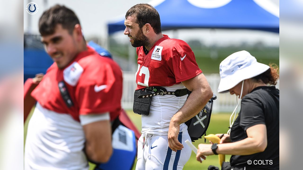 It's gone,” Andrew Luck said. “The pain is gone.”