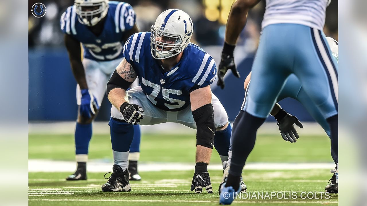 Indianapolis Colts offensive guard Jack Mewhort during the NFL