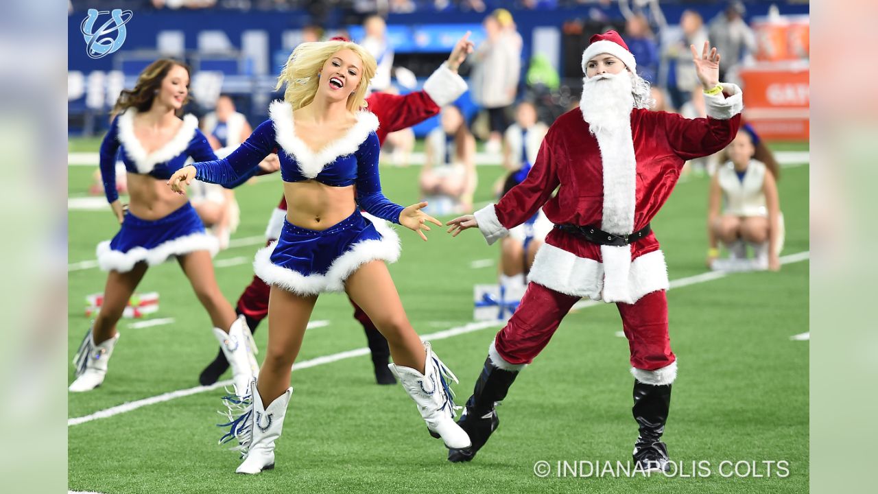 Cheerleader nfl football indianapolis colts christmas f wallpaper