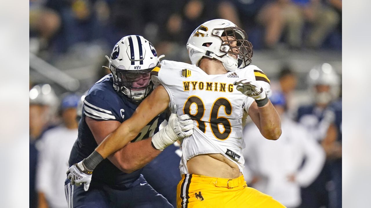 Indianapolis Colts tackle Blake Freeland (73) in action during the