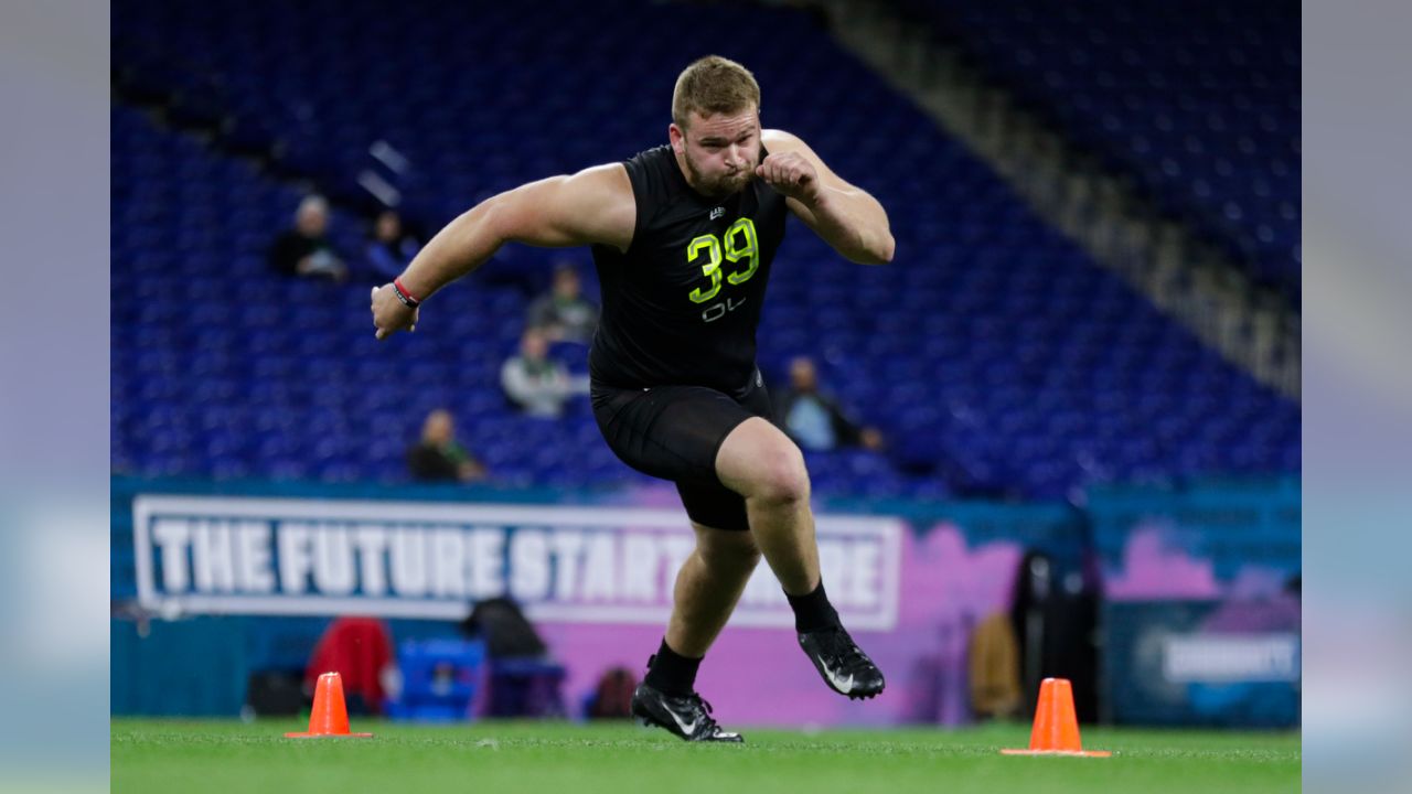 Danny Pinter of the Indianapolis Colts participates in a training