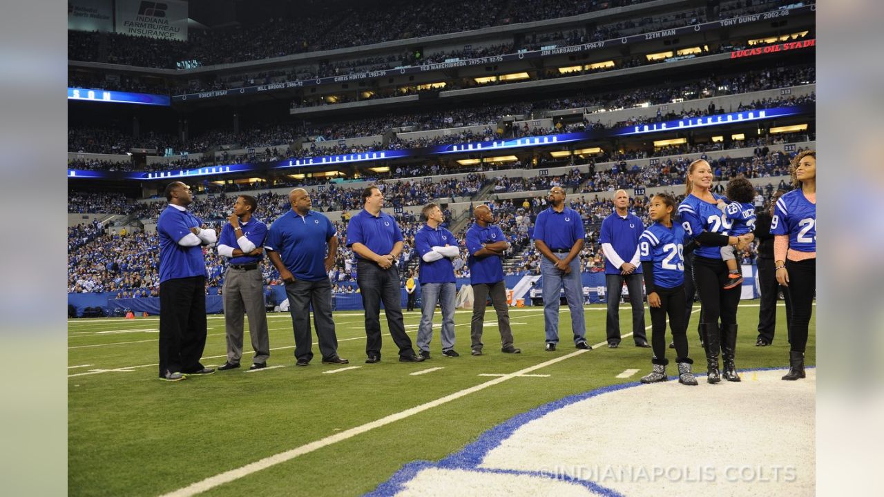 Faulk, Dickerson relish Colts Ring honor