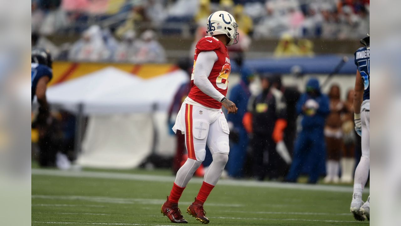 Andrew Luck, Eric Ebron team up in Pro Bowl skills wins