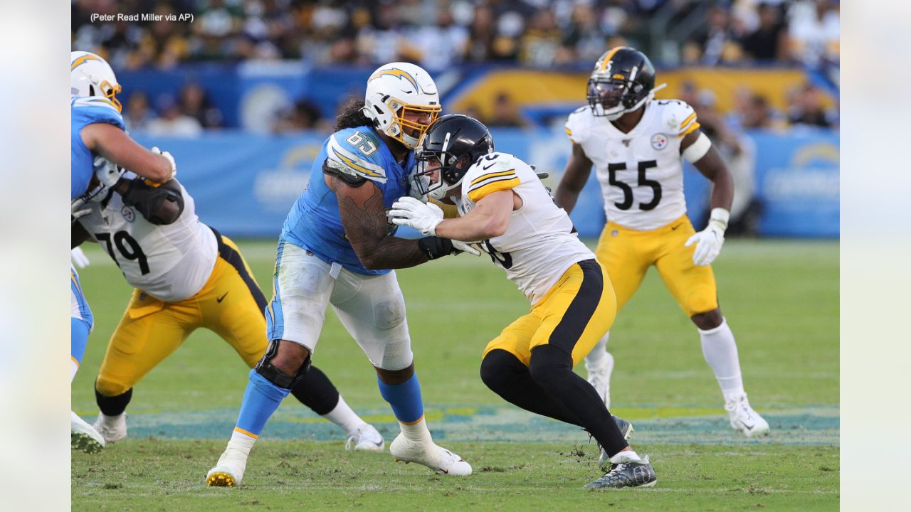 Sam Tevi 'in the driver's seat' for the Chargers' starting left tackle job  - The San Diego Union-Tribune