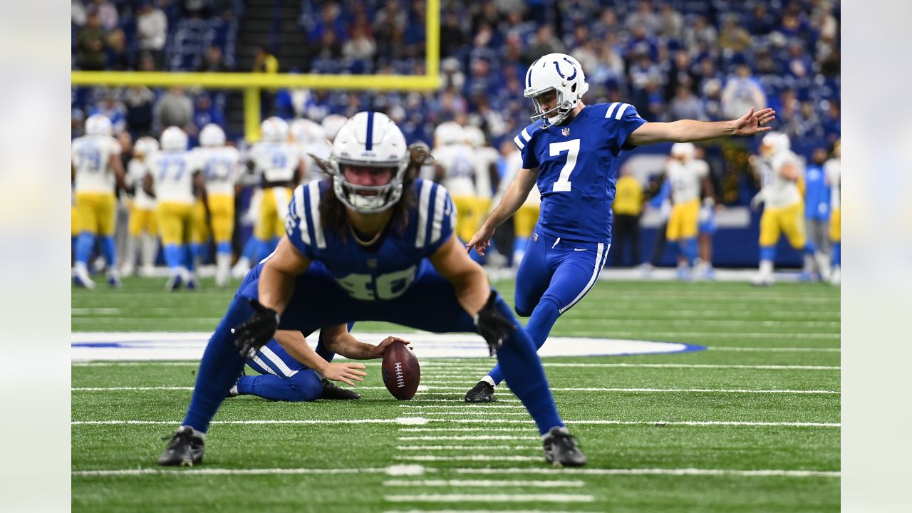 December 26, 2022: Indianapolis Colts kicker Chase McLaughlin (7