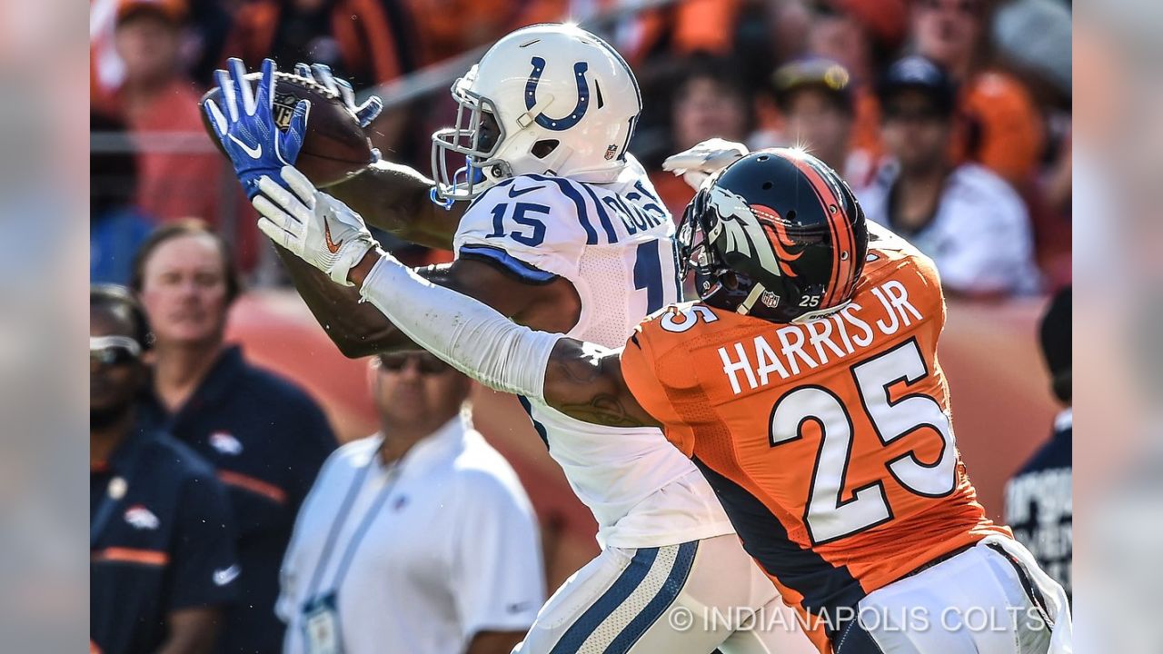 Indianapolis Colts wide receiver Phillip Dorsett (15) in action