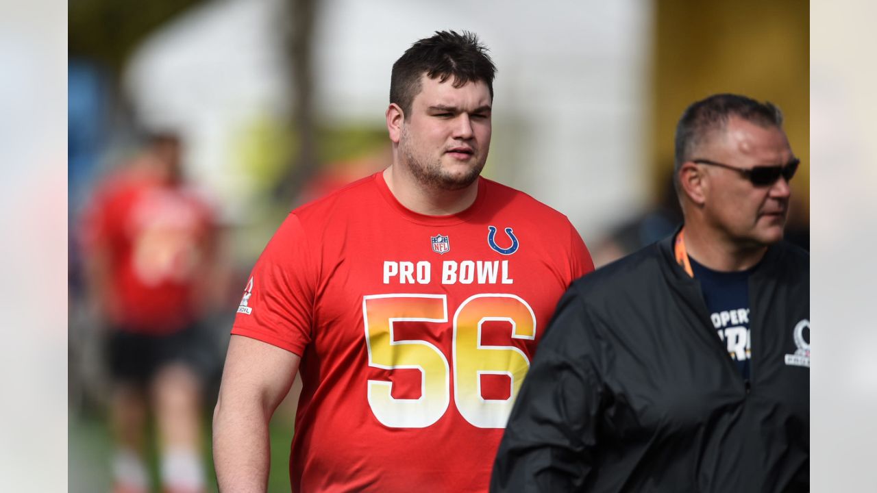 Quenton Nelson At The Pro Bowl