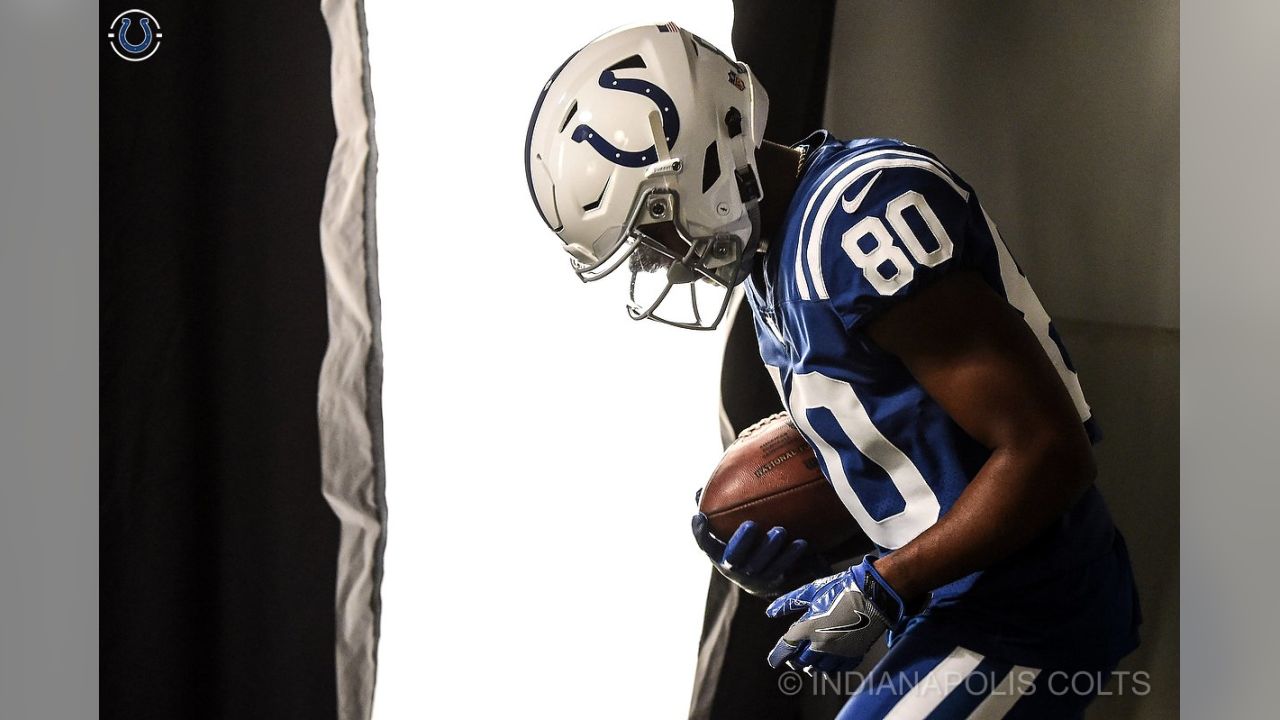 NFL Fashion Advice on X: The new Colts helmet would've been much more  palatable with something like the Duke blackout look. Even black pants to  break up the blue unitard would be