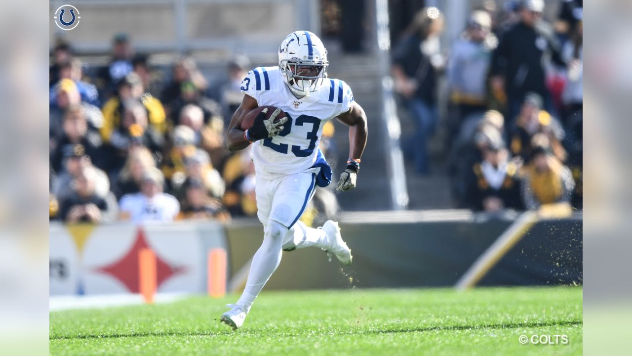 Indianapolis Colts' Kenny Moore II plays during a preseason NFL football  game, Thursday, Aug. 24, 2023, in Philadelphia. (AP Photo/Matt Slocum Stock  Photo - Alamy