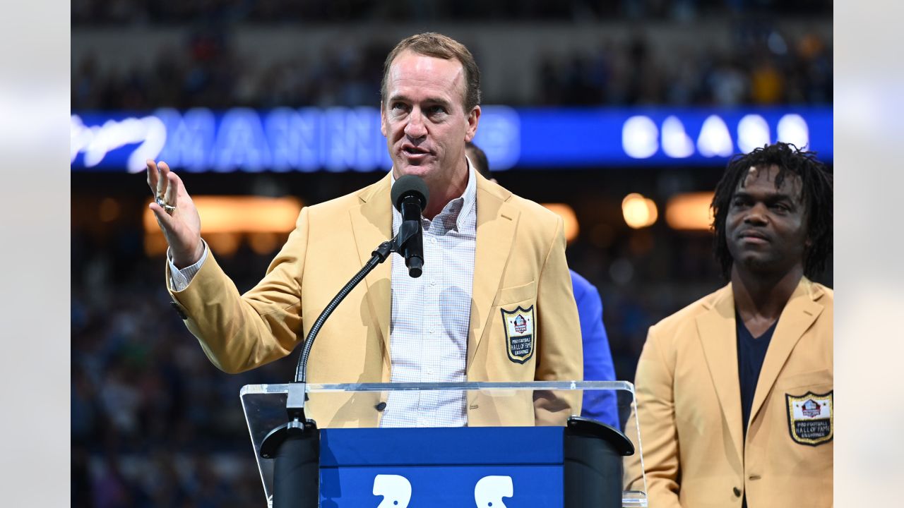 Hall Of Fame Ring Ceremony: Peyton Manning & Edgerrin James