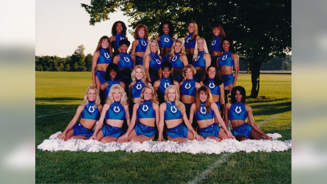 Colts Cheerleaders on Instagram: Throwback uniform appreciation post✨ We  were so honored to wear past Colts Cheer uniforms during our home opener  last weekend! Which was your favorite? 