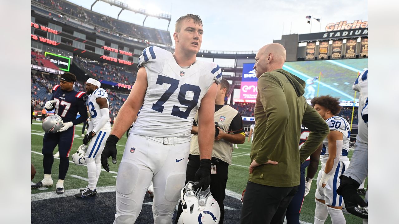 Offensive tackle Bernhard Raimann runs official 5.05-second 40-yard dash at  2022 combine