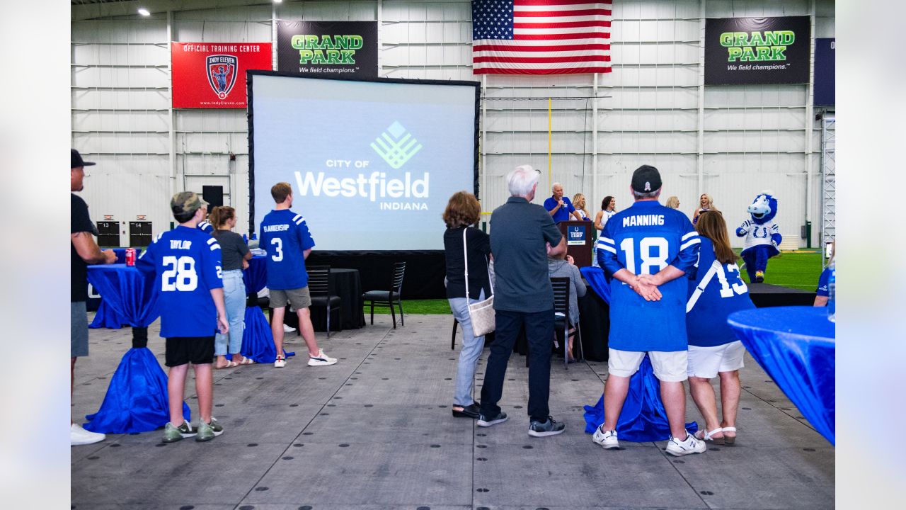 Indianapolis Colts camp training Westfield Grand Park football NFL