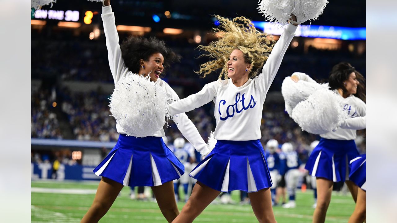 Colts Cheer Throwback Uniforms