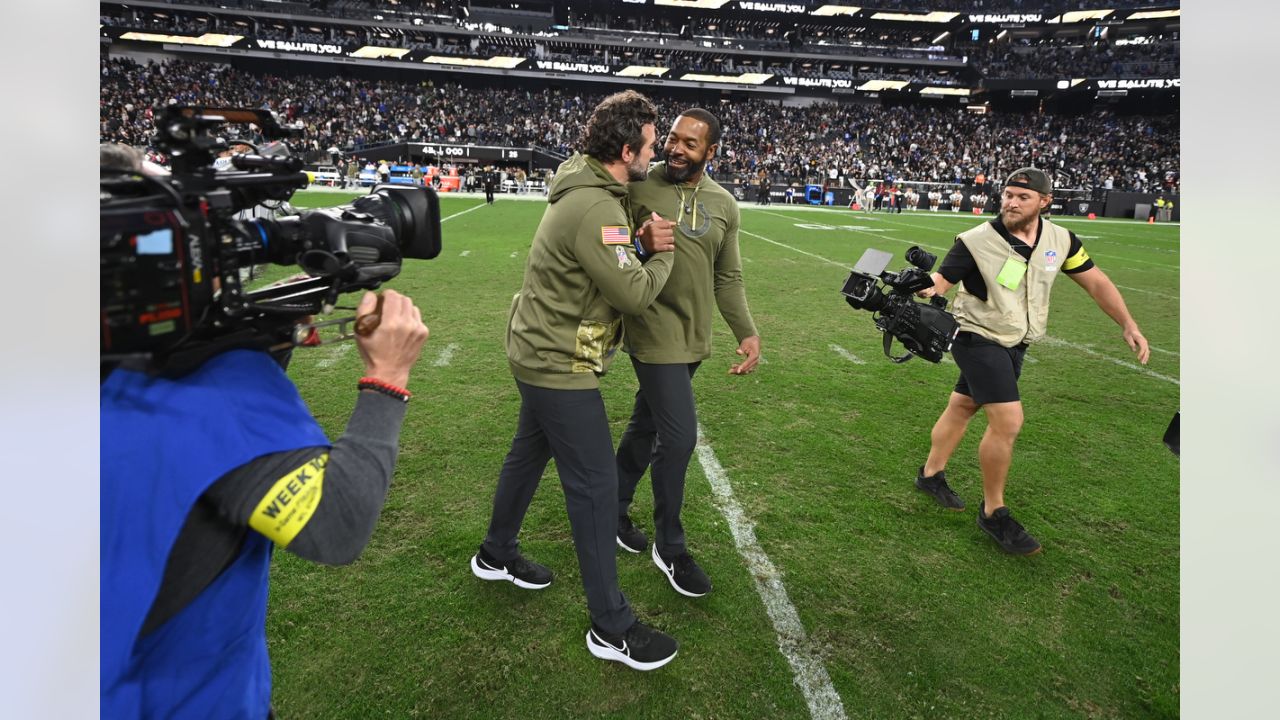 Colts, interim coach Jeff Saturday, visit Raiders in NFL Week 10