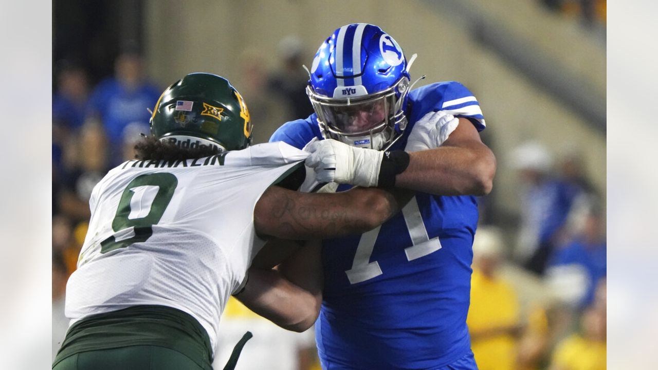 New Colts offensive lineman Blake Freeland has versatility at tackle, and  plenty of size and athleticism