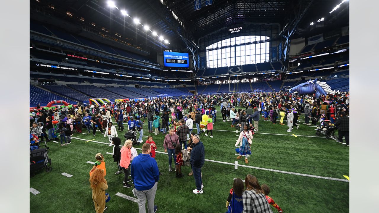 Colts vs Tennessee Titans - Lucas Oil Stadium Spend Halloween with