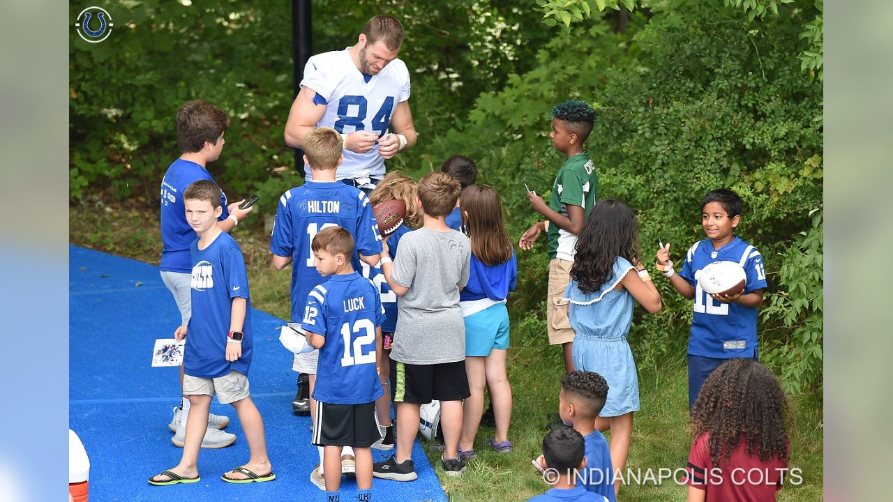 The Helmet Hike Is A New Tradition At Colts Training Camp