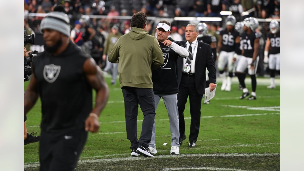 Colts, interim coach Jeff Saturday, visit Raiders in NFL Week 10