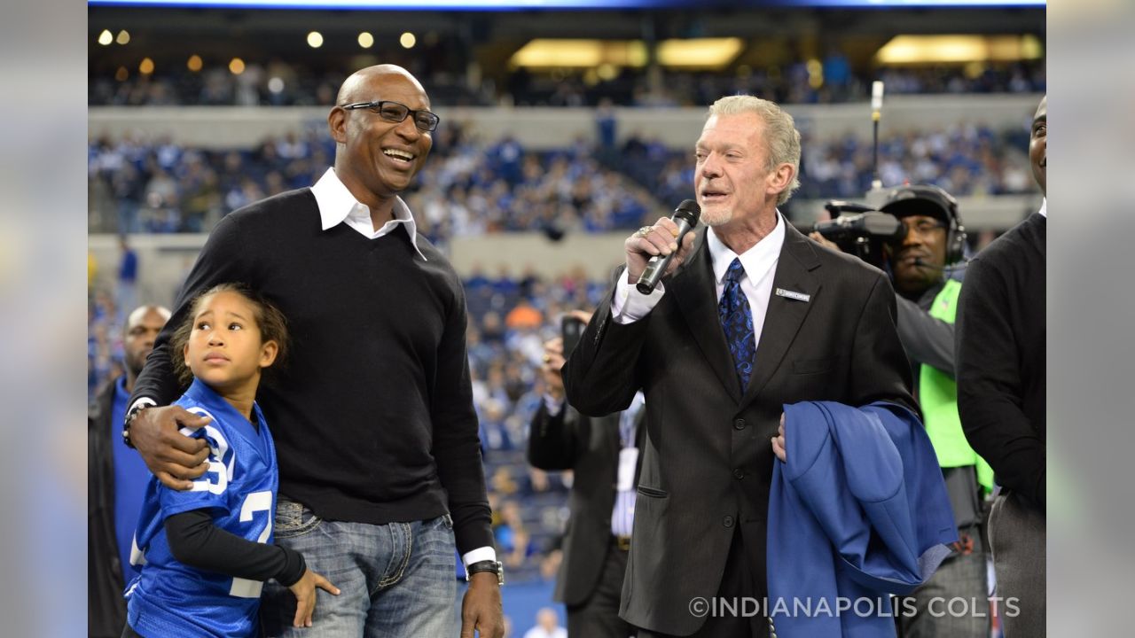 Faulk, Dickerson relish Colts Ring honor