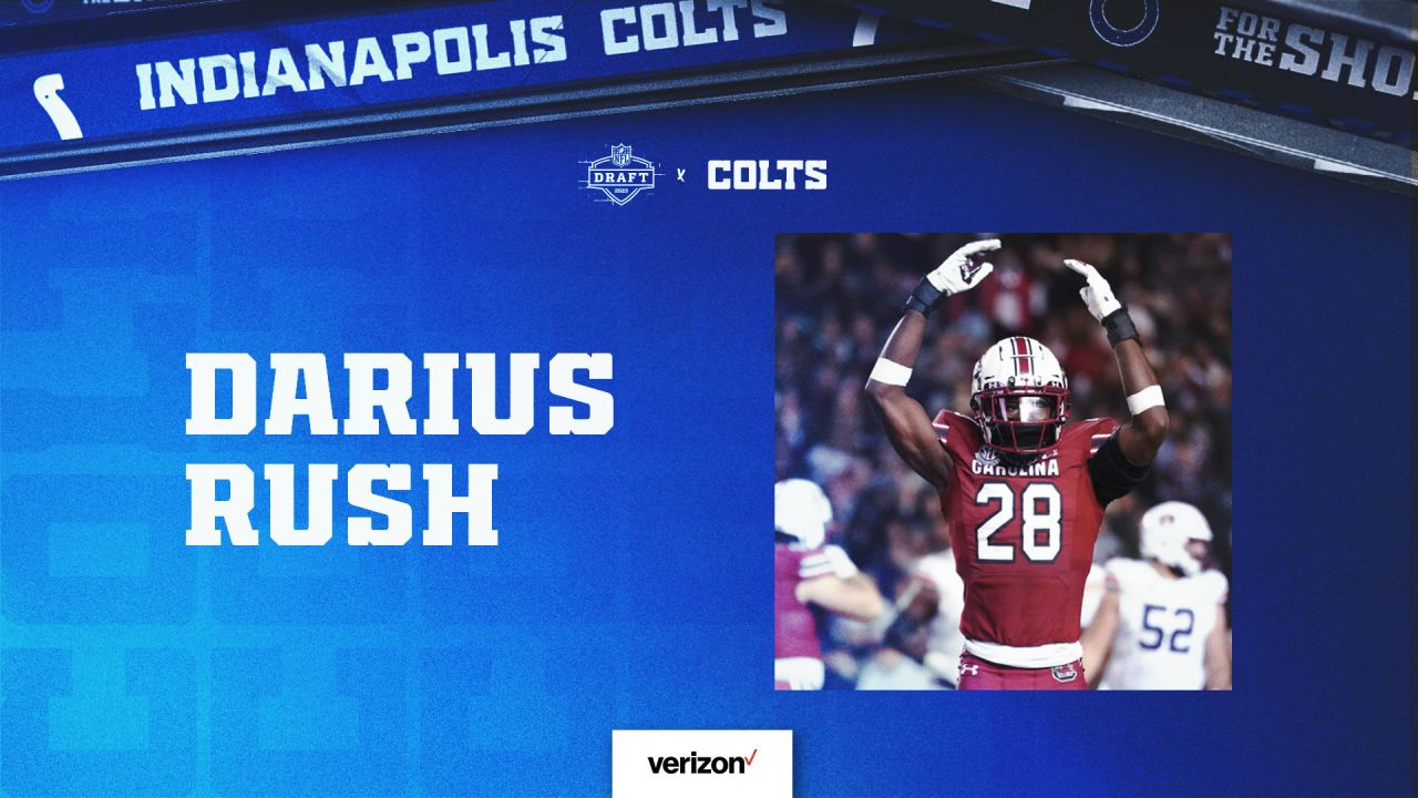 Colts Select South Carolina CB Darius Rush, Cal Safety Daniel Scott, Miami  TE Will Mallory, and Northwestern RB Evan Hull in Round 5 of NFL Draft -  Stampede Blue