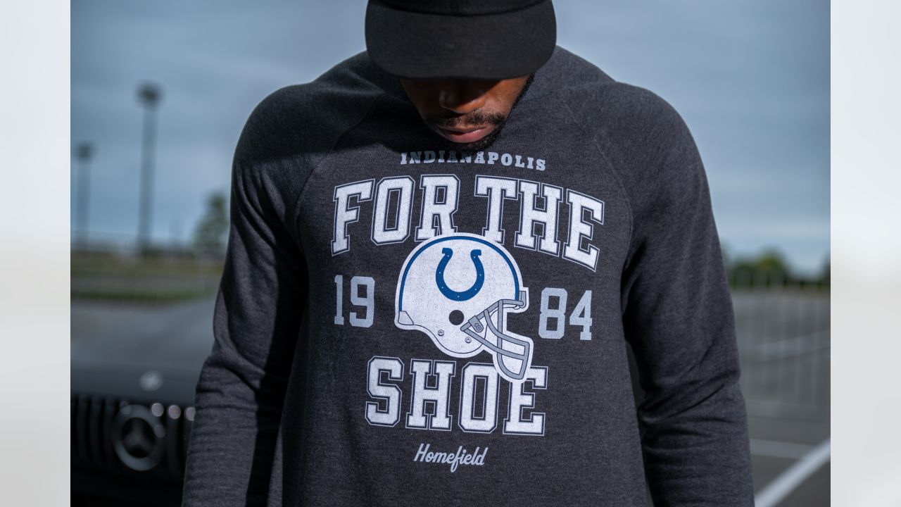 Unisex Indianapolis Colts Homefield Charcoal For The Shoe Tri