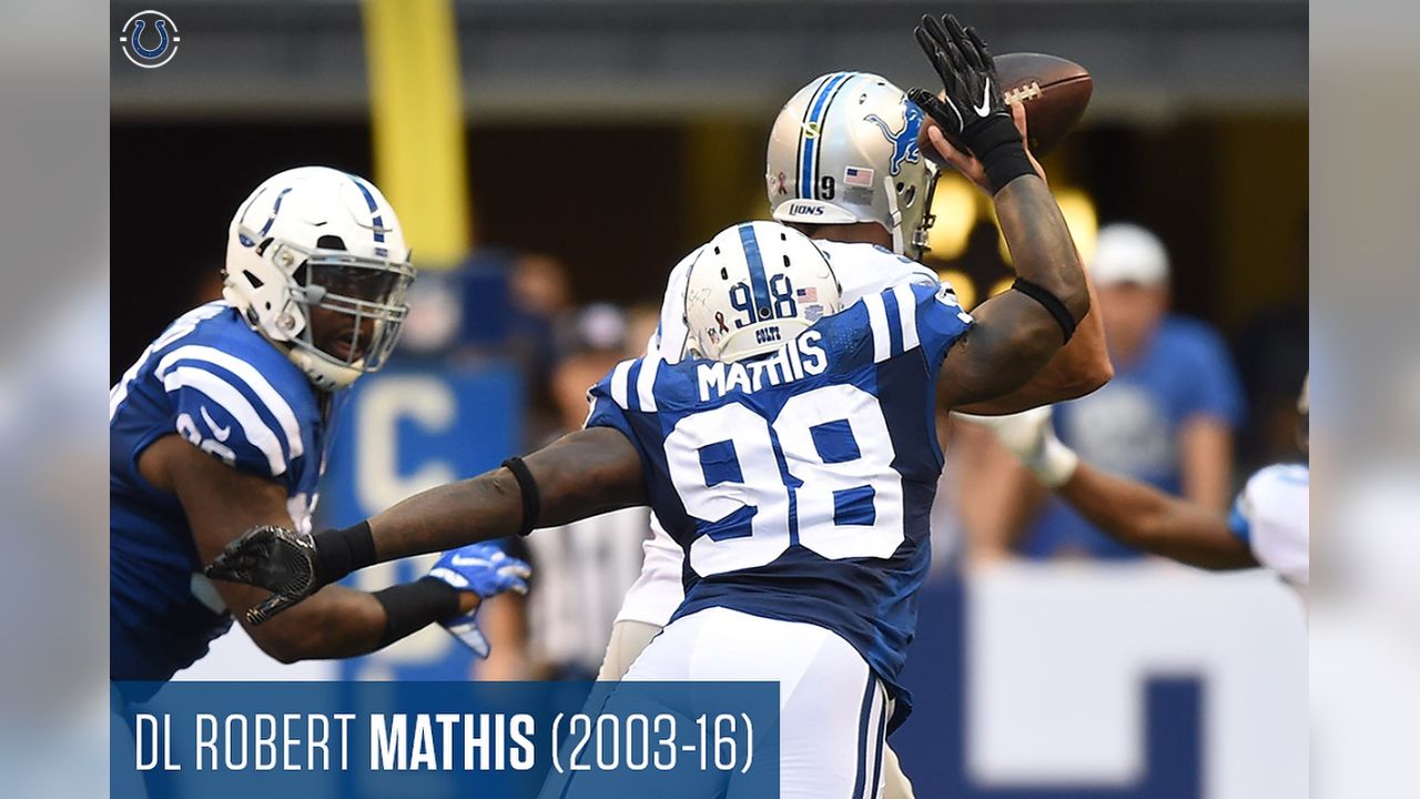 2006 Gridiron Gear #35 Robert Mathis Indianapolis Colts Alabama A&M