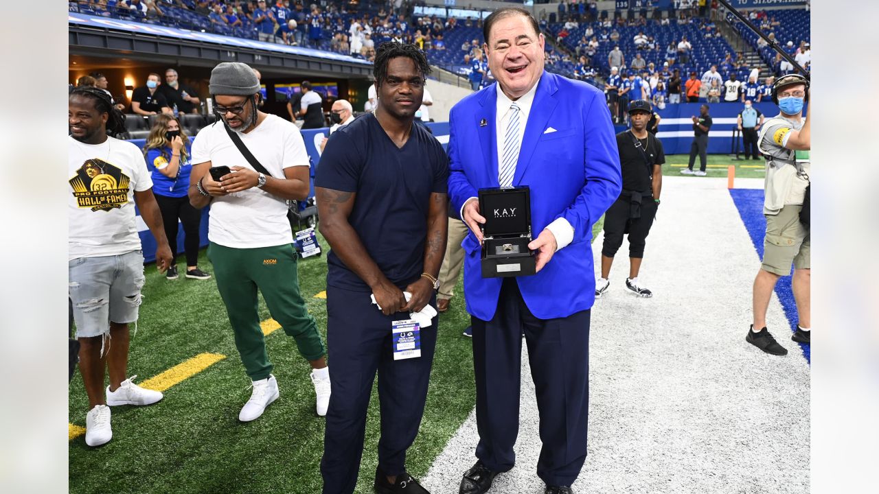 Peyton Manning writing letter to bolster Edgerrin James' Hall of Fame hopes