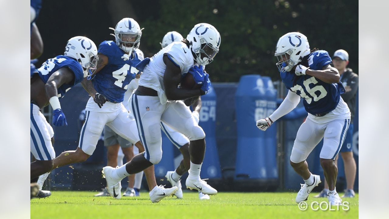 Indianapolis Colts wide receiver Mike Strachan (17) in action during an NFL  preseason football game against the Minnesota Vikings, Saturday, Aug. 21,  2021 in Minneapolis. Indianapolis won 12-10. (AP Photo/Stacy Bengs Stock  Photo - Alamy