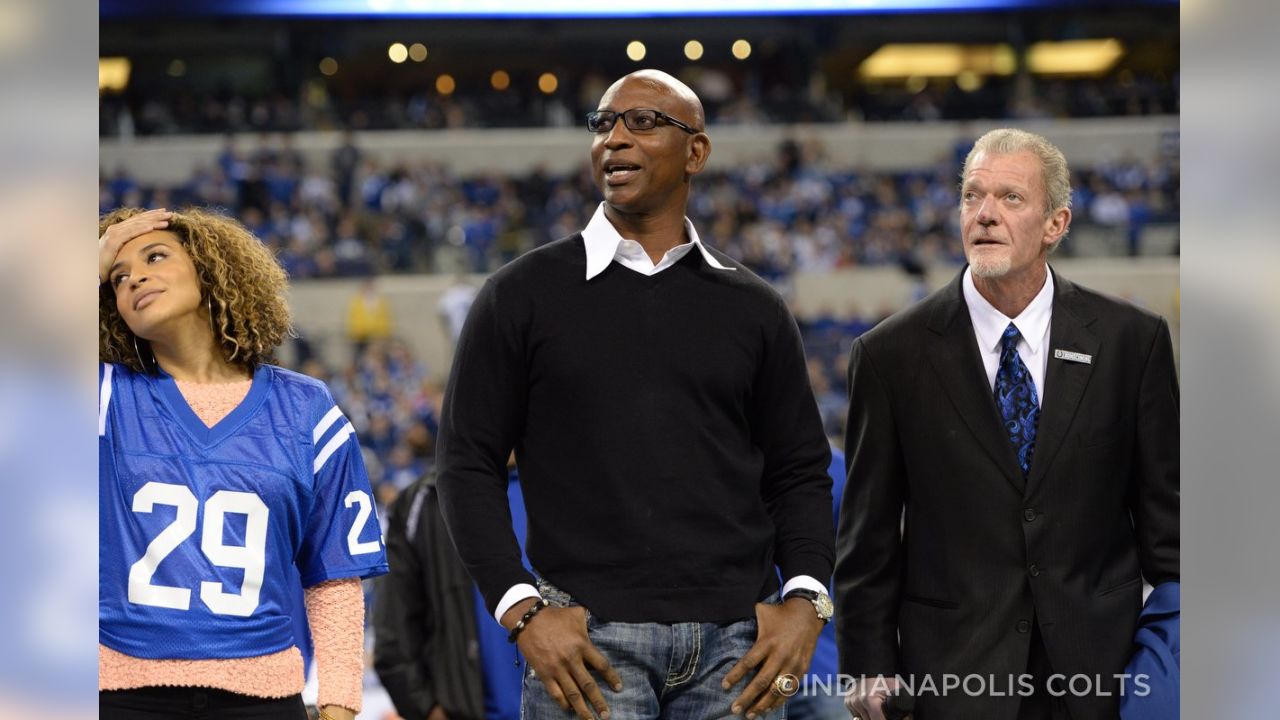 Faulk, Dickerson relish Colts Ring honor