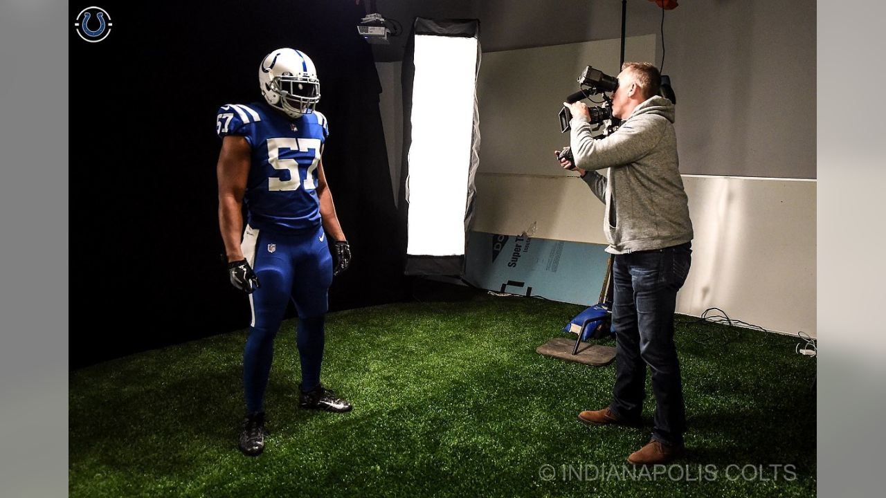 Colts wearing all-blue uniforms on Thursday Night Football for first time