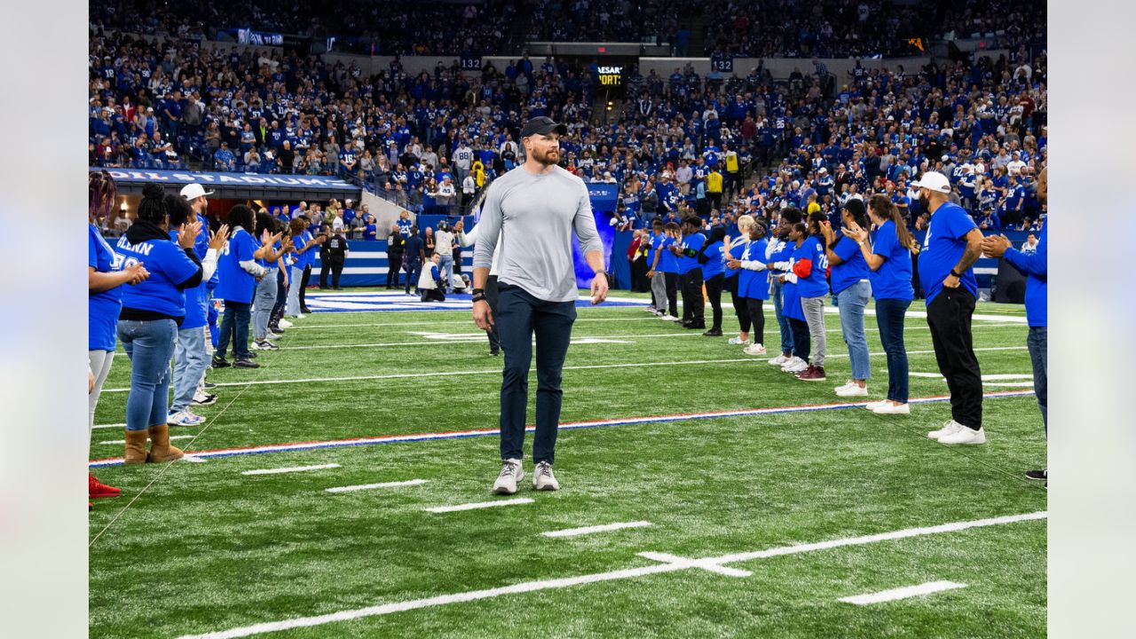 Indianapolis Colts Tarik Glenn Ring of Honor Scout Program 10/30