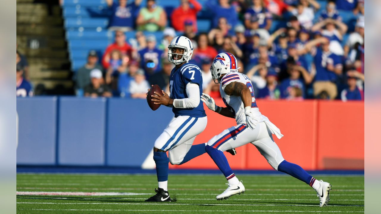 Indianapolis Colts running back Aca'Cedric Ware (38) during NFL football  preseason game action between the