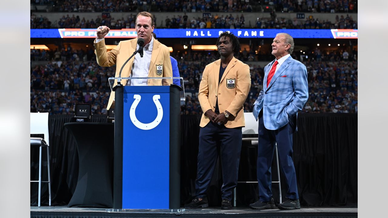 Hall Of Fame Ring Ceremony: Peyton Manning & Edgerrin James