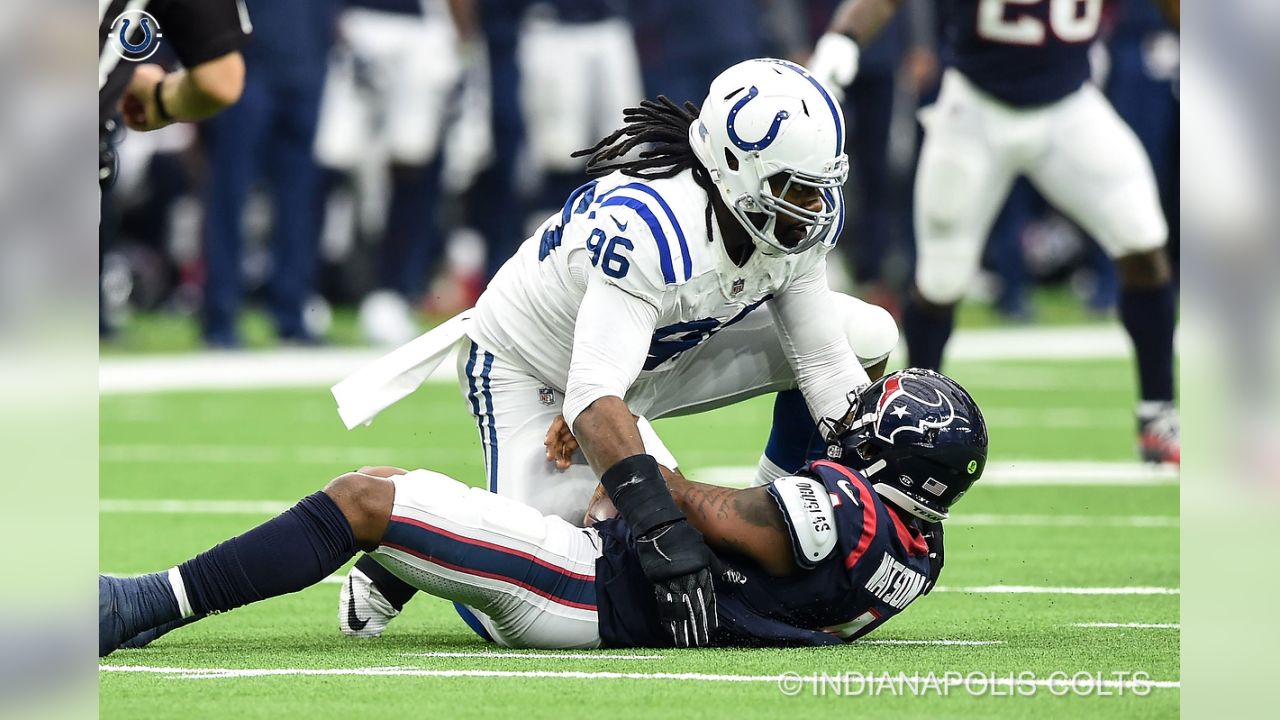 Denico Autry with a Sack vs. New Orleans Saints 