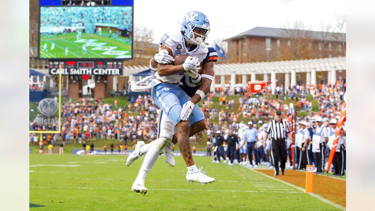 UNC football WR Josh Downs to Colts third round of NFL Draft