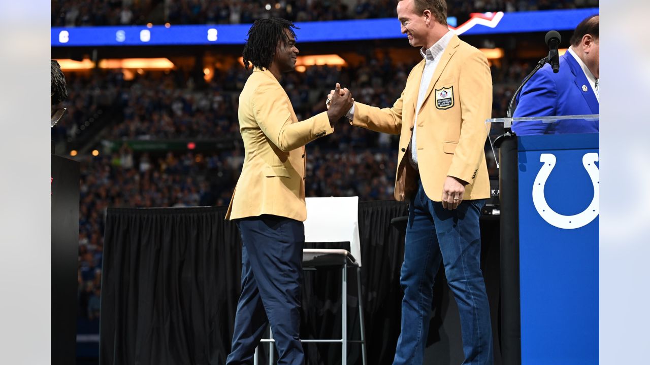 WATCH: Manning sings praises of Hall of Fame teammate Edgerrin James