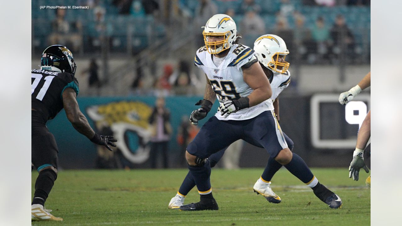 Sam Tevi 'in the driver's seat' for the Chargers' starting left tackle job  - The San Diego Union-Tribune