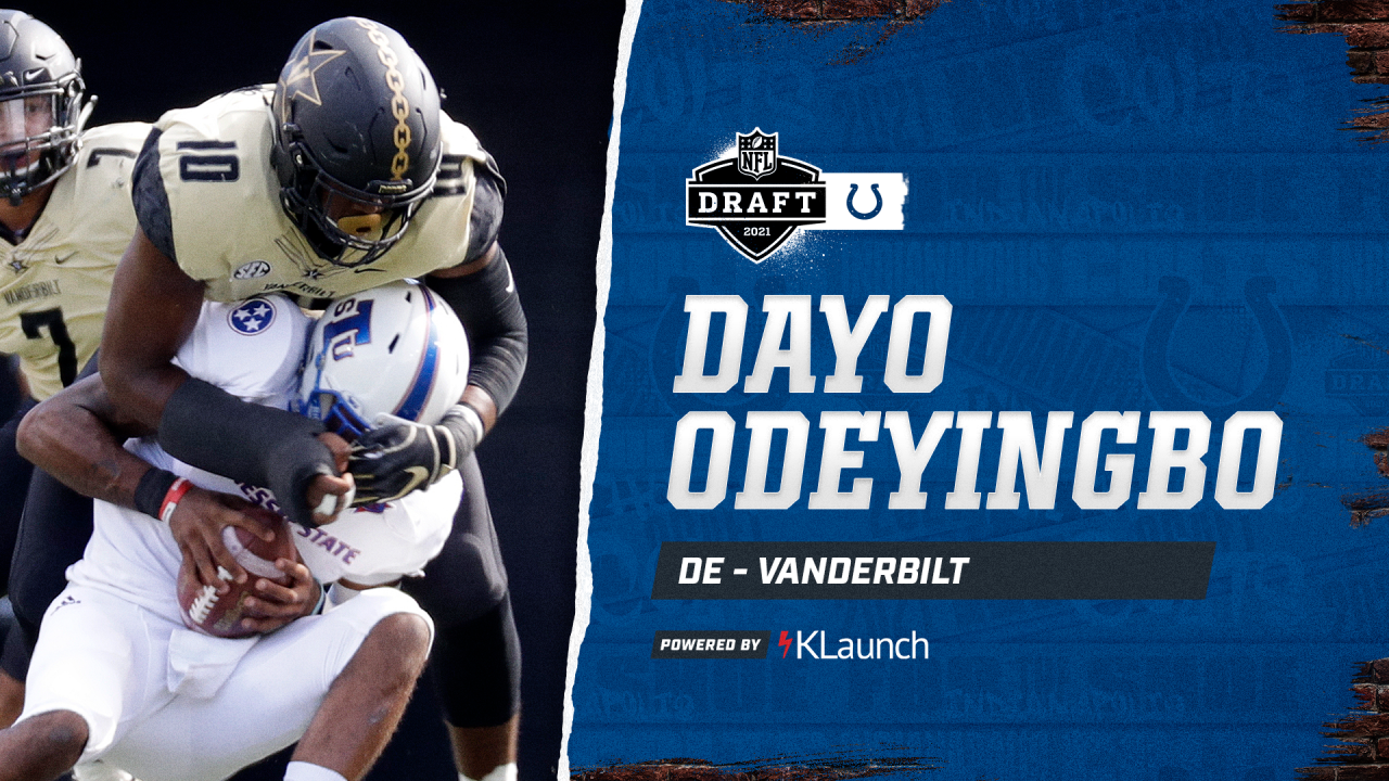 2021 NFL Draft: Defensive End Dayo Odeyingbo, Round 2, Pick 54