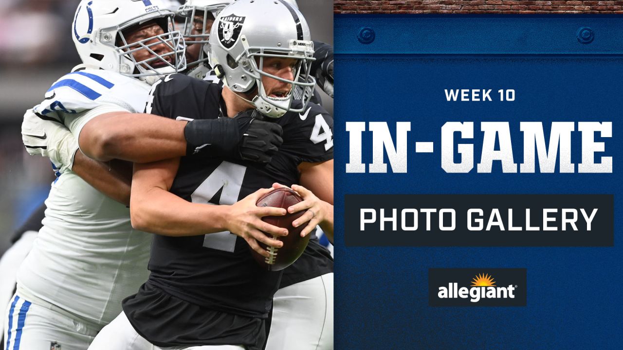 Indianapolis Colts vs. Las Vegas Raiders: Top photos from Week 10