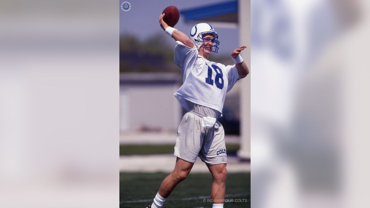 PEYTON MANNING - 1998 #1 Draft Pick - Colts NFL Colorized JFK Half