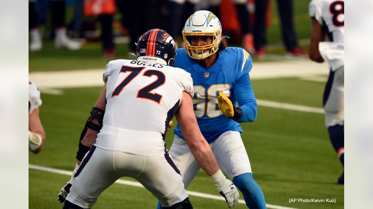 Chargers Defensive End Isaac Rochell Nominated for 2020 Walter Payton Man  of the Year Award