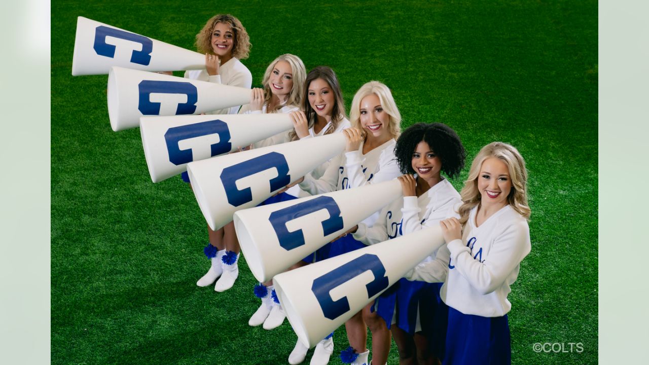 Colts Cheer Throwback Uniforms