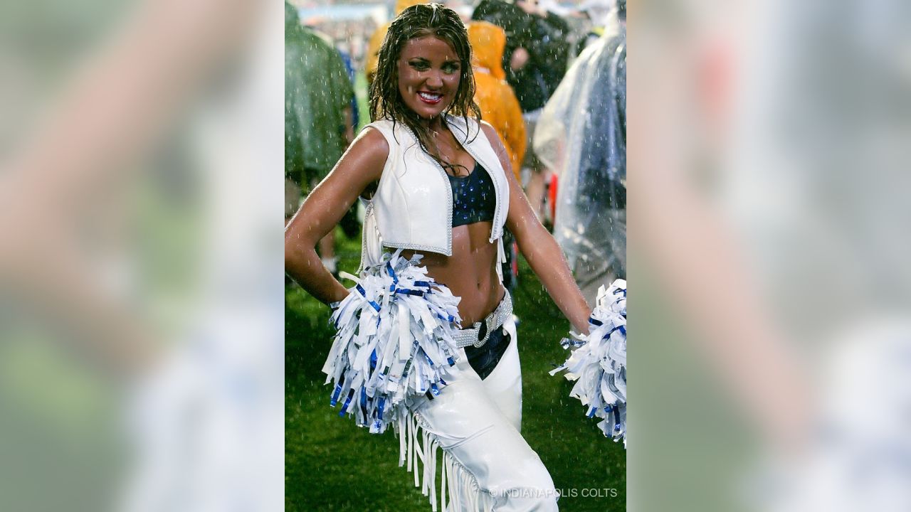 Indianapolis Colts Cheerleaders attend a Super Bowl XLI party