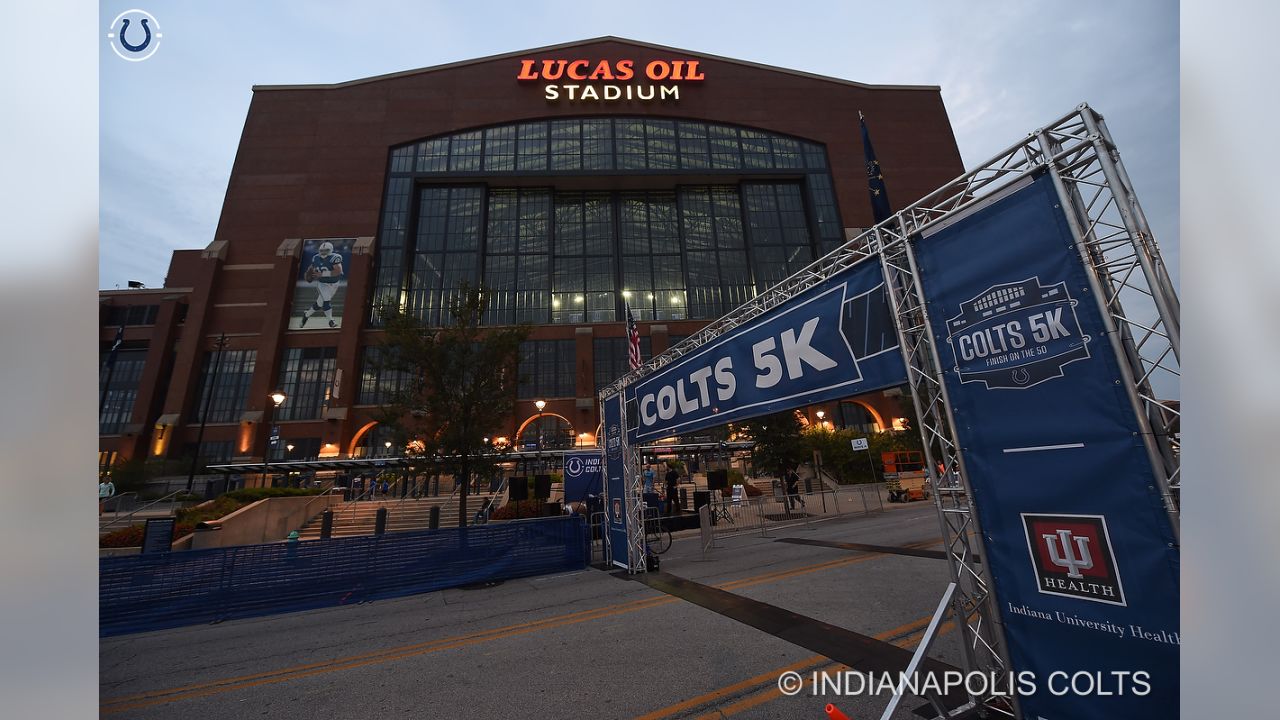 Colts 5K in Indianapolis at Lucas Oil Stadium